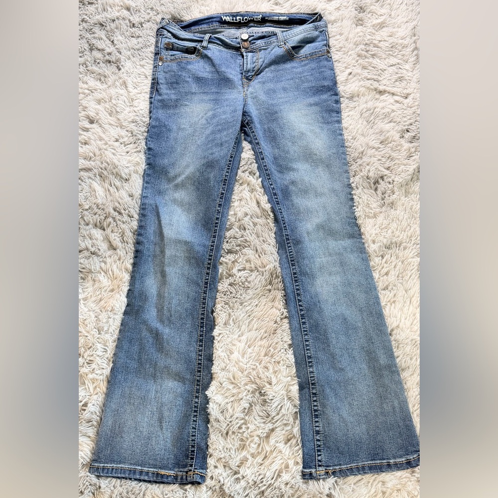 Wallflower Light Blue Flare Jeans